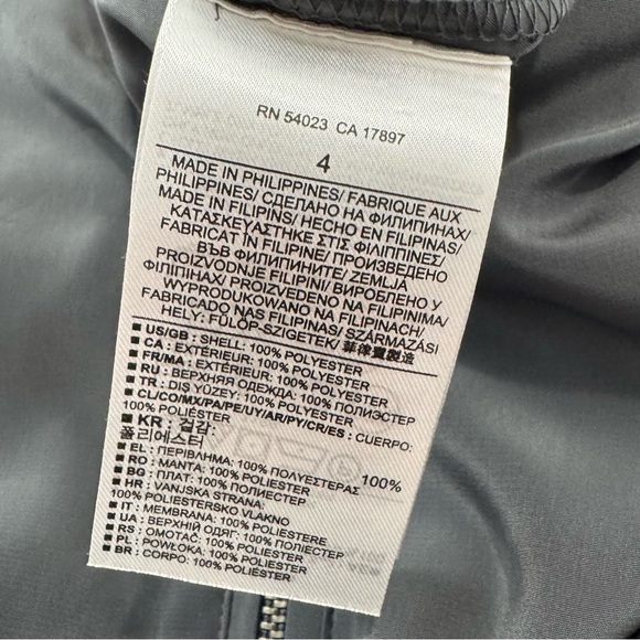 Banana Republic Sz 4 Sleeveless Jumpsuit 1/4 Zip Olive Grey Lightweight City NWT - Picture 10 of 14